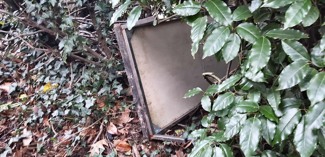 Woodland Trust Fly Tipping
